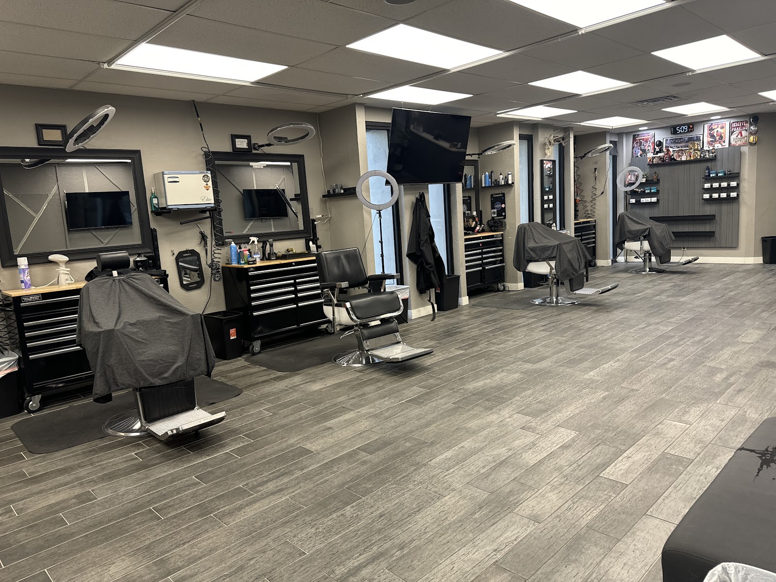 Inside Miracle Shop Barbershop